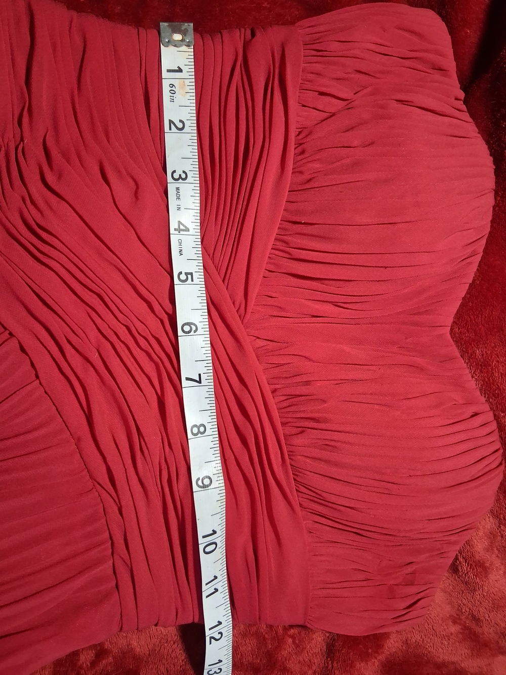 PROM DRESS Dalia Macphee Pleat Chiffon - Picture 7 of 14